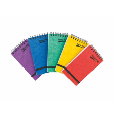 Pukka pad Jegyzetfüzet, A7, vonalas, 60 lap, PUKKA PAD "Pressboard", vegyes színek füzet