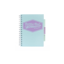 Pukka pad Pastel Projekt Book 100 lapos A4 vonalas spirálfüzet vegyes szín (8630-PST) füzet