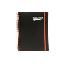 Pukka pad spirálfüzet, A4+, vonalas, 100 lap, "Neon notepad" (PUPN7662V) (PUPN7662V) füzet