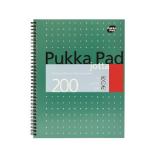 Pukka pad Spirálfüzet, A4+, vonalas, 100 lap, PUKKA PAD, &quot;Metallic Jotta&quot; füzet
