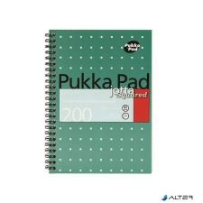 Pukka pad Spirálfüzet, A5, vonalas, 100 lap, PUKKA PAD, "Metallic Jotta" füzet