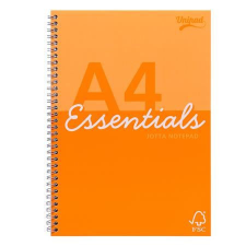 Pukka pad Unipad Essentials Jotta spirálfüzet A4, vonalas, 80 lap (ESS-JOTA4AST) füzet
