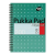 Pukka Spirálfüzet Pukka Metallic A/4 100 lapos kockás világoskék