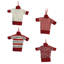  Pulcsi akasztós textil 14cm dekorációs kellék