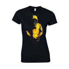 Pulóveres maszkos ember női póló - egyedi mintás, 12 szín, S-2XL női póló