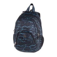 Pulse Hátizsák, 2in1, notebook tartóval és audió csatlakozóval, PULSE "Teens Blue Lava" számítógéptáska