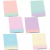 Pulse : pastel colours négyzetrácsos füzet, a4 - többféle