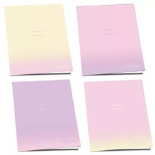 Pulse : Pastel Colours vonalas füzet, A5 - többféle füzet