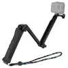 PULUZ 3in1 szelfibot, állvány + markolat - GoPro, Insta360, DJI és egyéb eszközökhöz