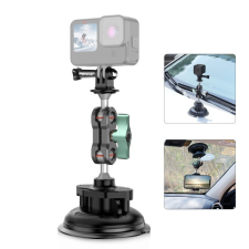 PULUZ Akciókamera/ GoPro Hero rögzítő Magic-Arm Tapadókorong Kar sportkamera kellék