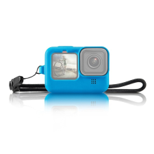 PULUZ GoPro Hero 12/ 11/ 10/ 9 Szilikon Védő-tok -Case (Kék) sportkamera kellék