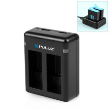PULUZ GoPro Hero 9/ 10/ 11 USB Dual Töltő -GoPro Akkumulator Töltő digitális fényképező akkumulátor töltő