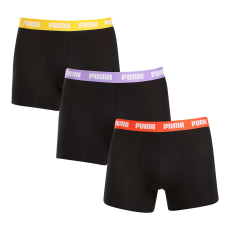 Puma 3PACK fekete Puma férfi boxeralsó (701226820 009) M