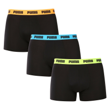 Puma 3PACK férfi boxeralsók Puma fekete (701226820 006) L férfi alsó