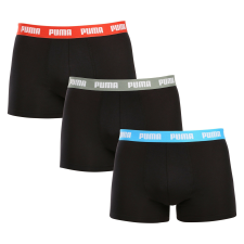 Puma 3PACK férfi boxeralsók Puma fekete (701226820 012) M férfi alsó
