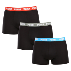 Puma 3PACK férfi boxeralsók Puma fekete (701226820 012) XL