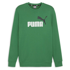Puma Bluza Puma Ess+ 2 Col Big Logo Crew 58676386 A Verde M férfi pulóver, kardigán