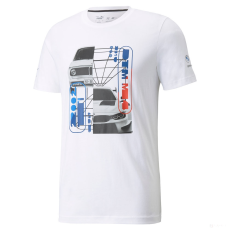 Puma BMW MMS Car Graphic Környakú Póló