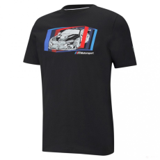Puma BMW MMS Car Graphic Környakú Póló