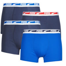 Puma Boxerek DUO LOGO BOXER ECOM Pack de 4 Kék EU XL