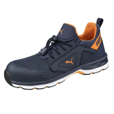 Puma Chase Blue/Orange S1PS ESD FO HRO SR munkavédelmi cipő (kék/narancs, 43)