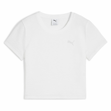 Puma Dare To Textured Baby Tee 62980602 Női Fehér Póló M női póló