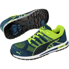 Puma Elevate Knit Green Low (643170-46) Biztonsági cipő S1P Cipőméret (EU): 46 Zöld, Sárga 1 db (643170-46)