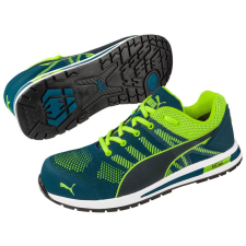 Puma Elevate Knit Green S1P ESD HRO SRC védőcipő (zöld, 39) munkavédelmi cipő