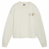Puma Ess+ Class Act Crew pulóver 68169387 női fehér M