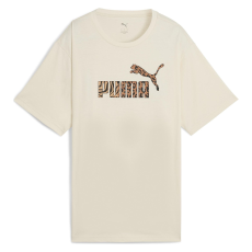 Puma Ess Graphic Animal Relaxed Tee 68853287 Női Póló Bézs XS