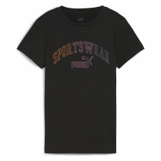 Puma Ess+ Logo Lab Tee 68298601 Női Póló Fekete M