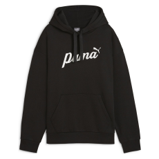 Puma Ess+ Script Hoodie Fl 68153401 Női Kapucnis Pulóver Fekete S