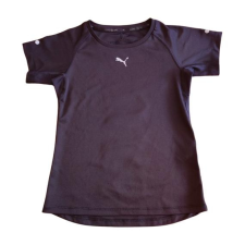  Puma fekete kislány sport póló (méret: 116) gyerek póló