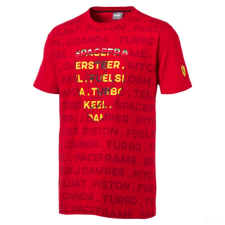 Puma Ferrari Big Shield Környakú Póló férfi póló
