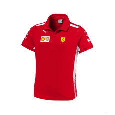 Puma Ferrari Gyerek Galléros Póló - Team