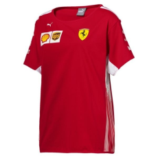 Puma Ferrari Környakú Női Póló - Team