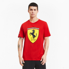 Puma Ferrari Race Big Shield+ Környakú Póló férfi póló