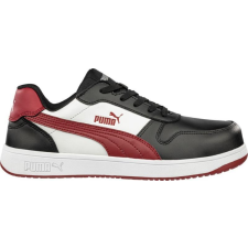 Puma Frontcourt BLK/WHT/RED Low S3L ESD FO HRO SR munkavédelmi cipő munkavédelmi cipő