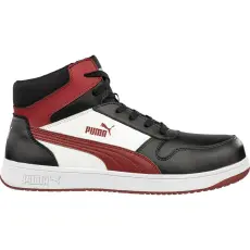 Puma frontcourt blk/wht/red mid S3L esd FO HRO SR munkavédelmi bakancs (48)