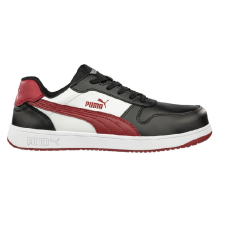 Puma Frontcourt Low S3L ESD FO HRO SR munkavédelmi cipő (fekete/fehér, 43) munkavédelmi cipő