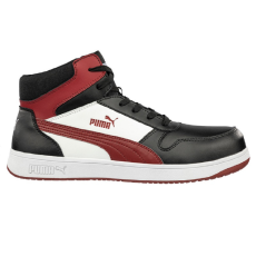 Puma Frontcourt Mid S3L ESD FO HRO SR munkavédelmi bakancs (fekete/fehér, 41)