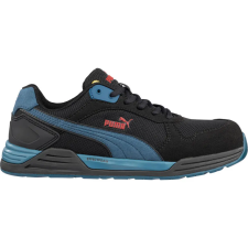 Puma Frontside BLK/Blue low S1PS ESD FO HRO SR munkavédelmi cipő munkavédelmi cipő