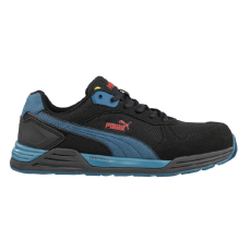 Puma Frontside Low S1P ESD HRO SRC munkavédelmi cipő (fekete/kék, 39)