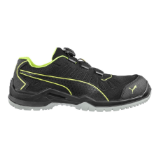 Puma Fuse TC Disc Low S1P ESD SRC munkavédelmi cipő (fekete/zöld, 49)
