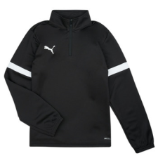 Puma Hosszú ujjú pólók INDIVIDUAL RISE 1/4 ZIP Fekete 5 / 6 Jahre gyerek póló