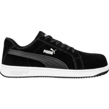 Puma Iconic Suede Black Low S1PL ESD FO HRO SR munkavédelmi cipő munkavédelmi cipő