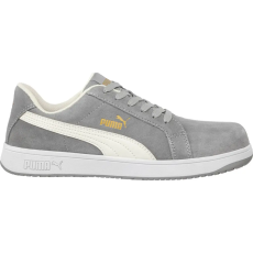 Puma iconic suede grey low S1PL esd FO HRO SR munkavédelmi cipő (46)