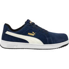 Puma Iconic Suede Navy Low S1PL ESD FO HRO SR munkavédelmi cipő munkavédelmi cipő