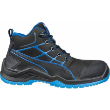 Puma Krypton Blue Mid S3 ESD SRC Védőbakancs munkavédelmi cipő
