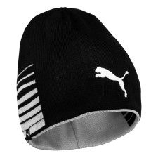 Puma LIGA uniszex kifordítható őszi-téli sapka, fekete-fehér, S24 férfi sapka
